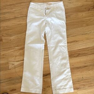 J. Crew Women's Straight Leg Pants - White